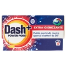 Dash Power Pods Detersivo Lavatrice In Capsule, Azione Extra-Igienizzante, 19 Lavaggi 442,7 g